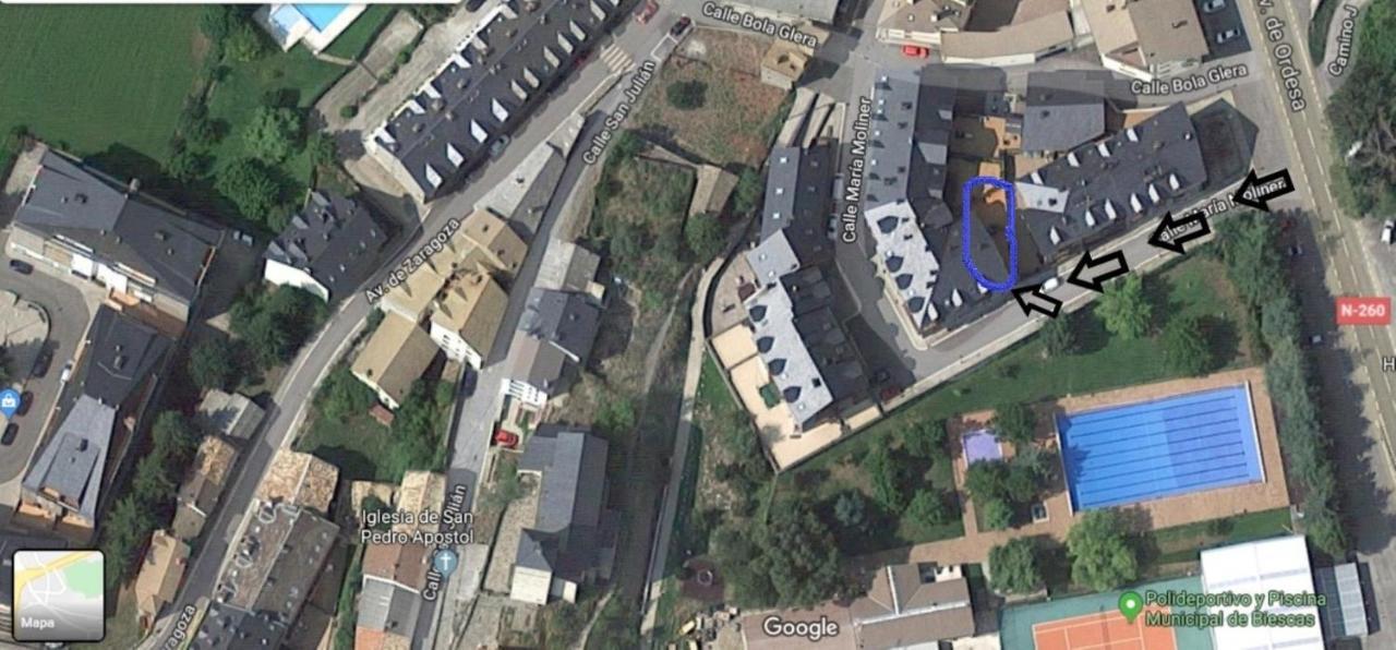 Casa Che Playa & Montana Biescas Apartment ภายนอก รูปภาพ